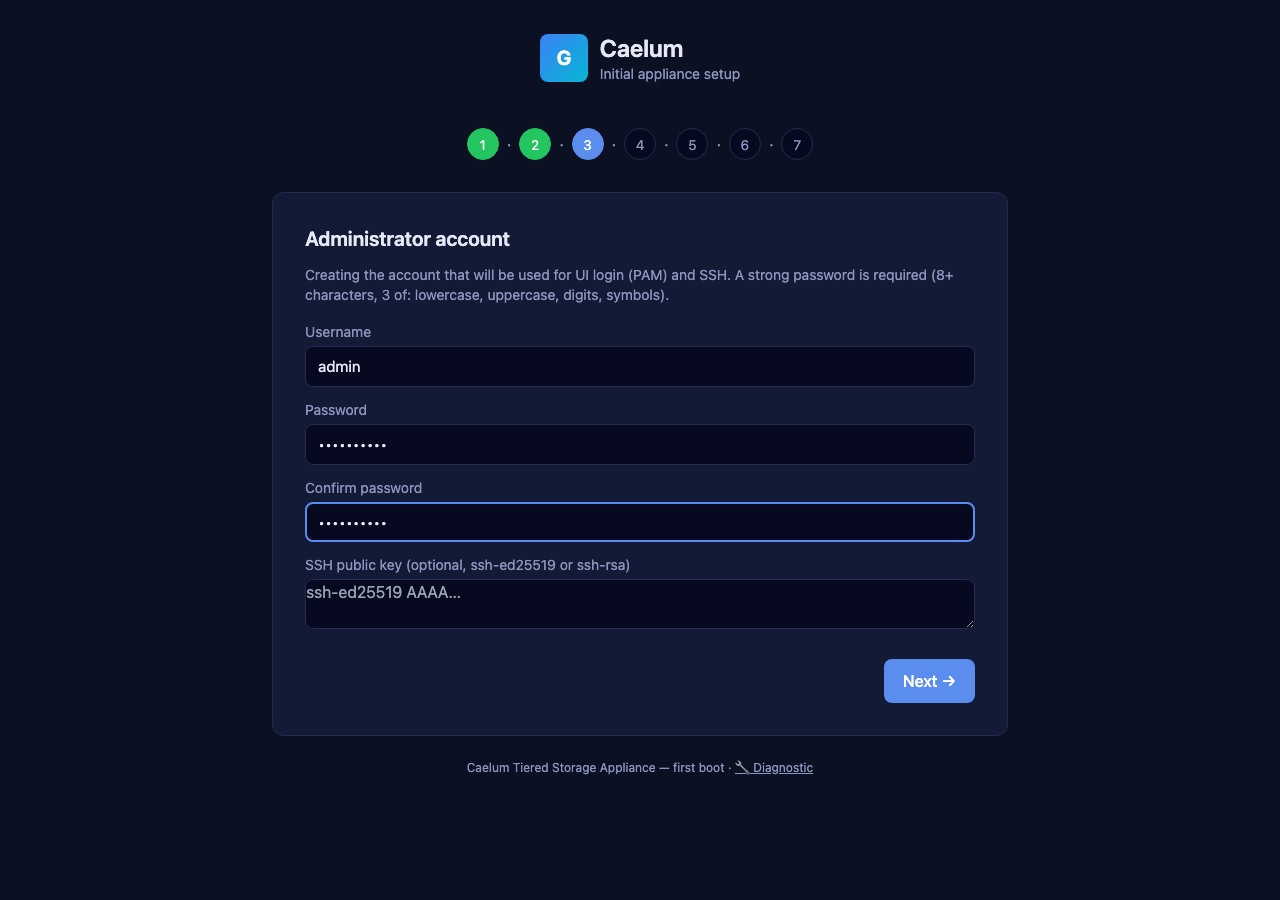 Compte admin